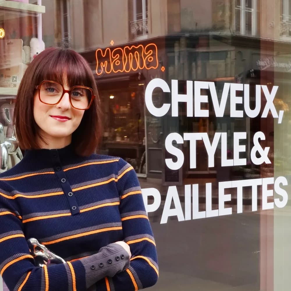 Emma Marie, fondatrice de Mama Hair Studio
